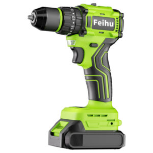 21V Multi-Function Lithium-Ion Power Drill, High-Power Rechargeable Electric Drill