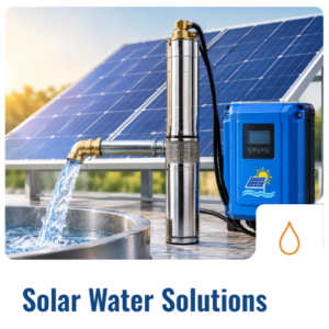 Solar Water Pump for Irrigation, Deep Wells, Agriculture & Off-Grid Water Supply