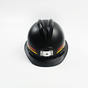 V-Shape Mining Safety Helmet – HDPE/ABS Hard Hat with 4-Point Suspension & Light Mount
